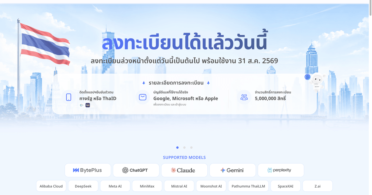 TH-AI Passport เปิดลงทะเบียนล่วงหน้าแล้ว — คู่มือสมัครทีละขั้น พร้อมใช้ 31 ส.ค.
